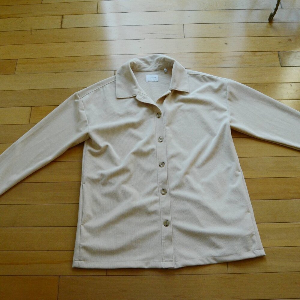 7 Diamonds REV™ Ribbed Relaxed Shacket Size M